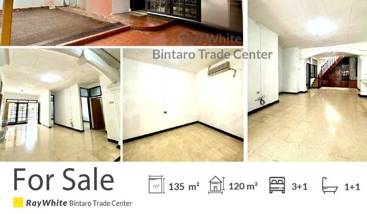 House in Sector 1 Bintaro South Jakarta Near Station & MRT 2