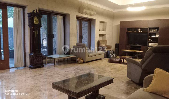 dijual rumah luas dan asri darmawangsa kebayoran baru ff 2