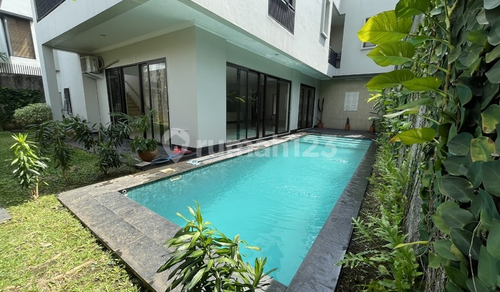 For Rent Semi Furnished House With Private Pool In Kemang (MM) 1
