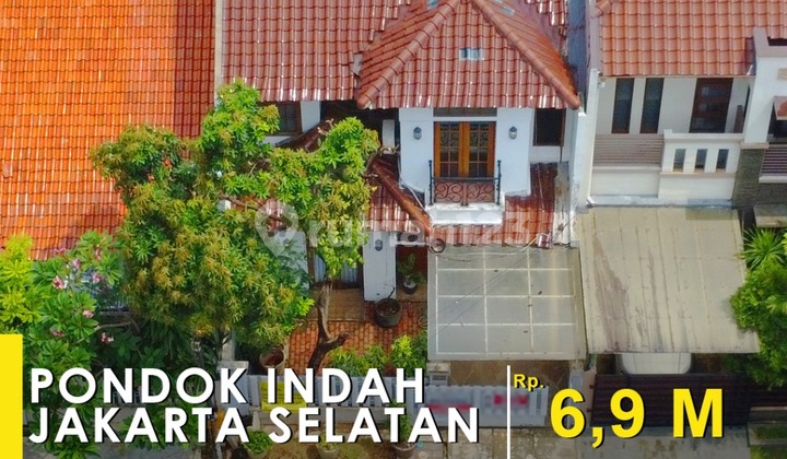 Dijual rumah pondok indah jalan lebar Harga Negotiable AK/JP