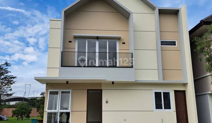 Rumah Hook Siap Huni Cluster Ilustria Eminent Bsd City 1