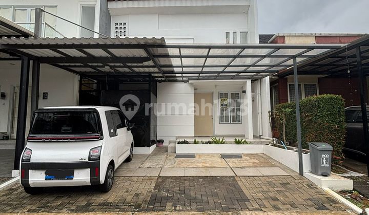 Dijual Cepat Rumah 2 Lantai Semifurnish Siap Huni Bsd -The Icon
