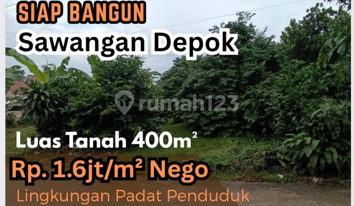 Tanah Dijual Di Depok Murah Siap Bangun Akses Mobil Tanah Dijual Di Depok Murah Siap Bangun Akses Mobil