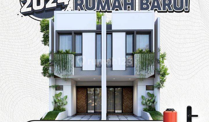 Rumah dijual di Depok Pancoran Mas 50meter Jl Raya 1Km ST Depok 1