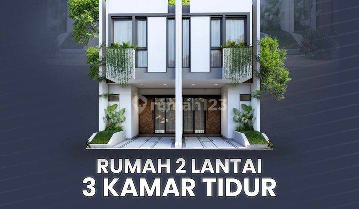 Dijual Rumah di Depok Pancoran Mas, 50meter Jl Raya 1Km ST Depok 1