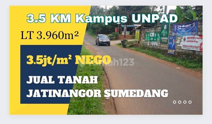 Jual Tanah Di Jatinangor 3.5Km Kampus UNPAD Siap Bangun 1