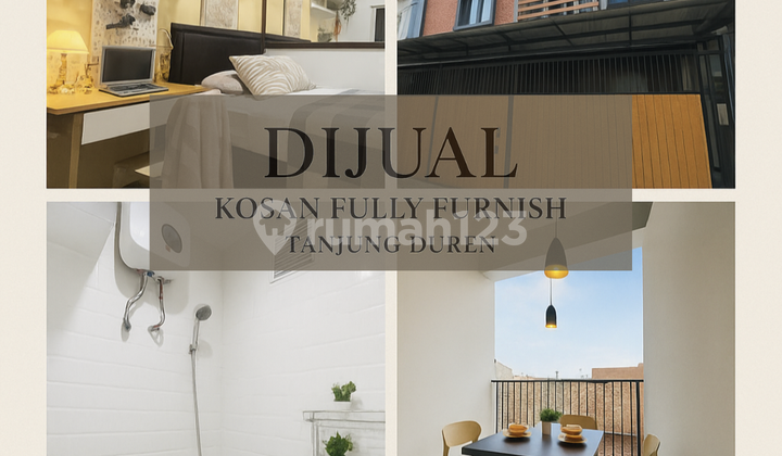 Room for Sale 18 Rooms Fully Rented Income 400 Million/year In Grogol Room for Sale 18 Rooms Fully Rented Income 400 Million/year In Grogol