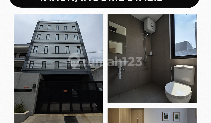 Jual Rumah Kost Tanjung Duren Nett Income 160jt/bln Full 77 Kamar