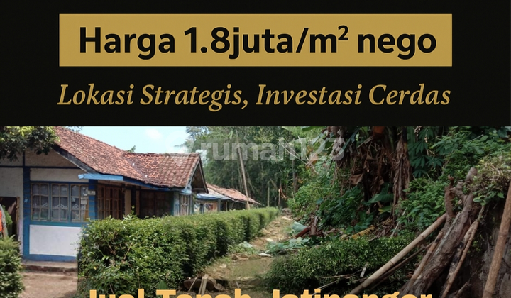 Tanah Murah Jatinangor 400m² Shm 2 Menit Unpad Lingkungan Kosan