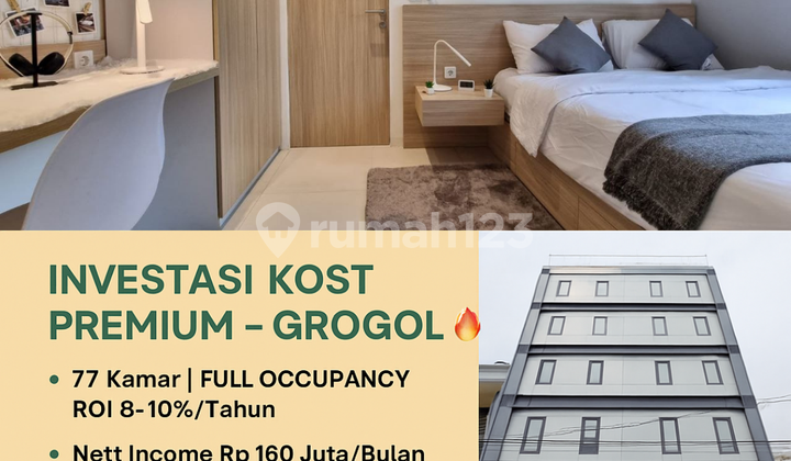 Rumah Kost Net Income 160jtan Dijual Di Tanjung Duren 77 Kamar