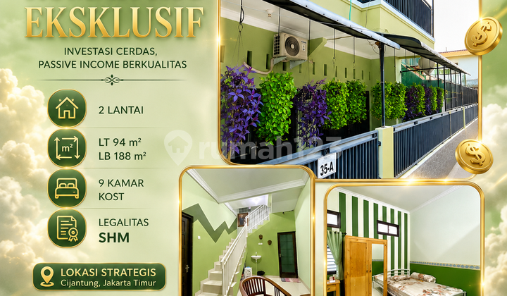 Jual Rumah Kost Aktif Cijantung Full Sewa Dekat Fasum Jual Rumah Kost Aktif Cijantung Full Sewa Dekat Fasum
