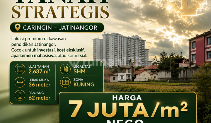 Tanah Dijual di Caringin Jatinangor 1.3 KM Kampus2 Jatinangor Tanah Dijual di Caringin Jatinangor 1.3 KM Kampus2 Jatinangor