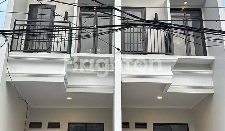 Rumah Taman Cosmos Dekat Pusat Kuliner Green Ville Raya Jakarta Barat-3 Lantai & Rumah Baru 1