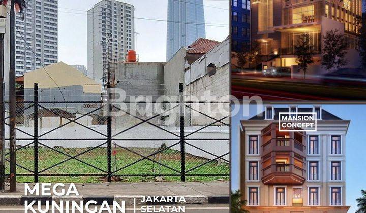 KAVLING TANAH KUNINGAN DEKAT MALL LOTTE SATRIO JAKARTA SELATAN-SHM 1