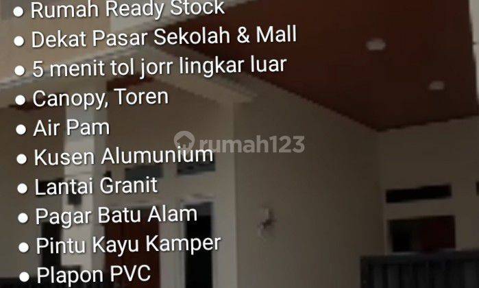 Di jual rumah jl H sanusi kosambi Cengkareng Jakbar Dki jakarta  1