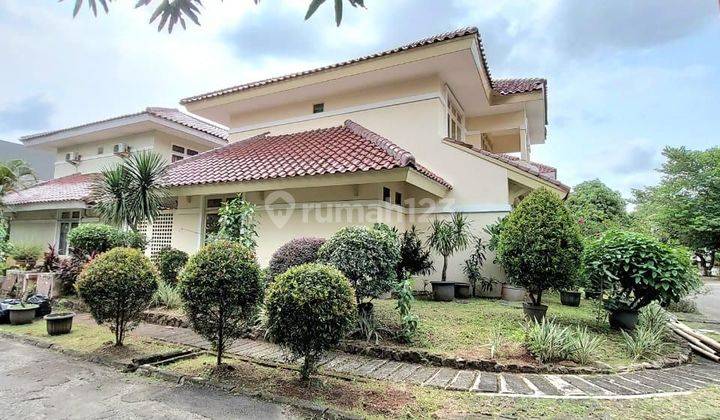 Rumah Hoek Cantik Terawat Dalam Cluster Premium Sektor 9 Bintaro Jaya 1