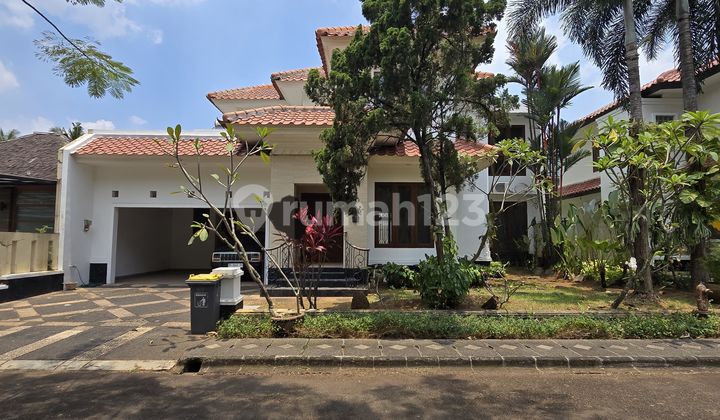 Murah Rumah Siap Huni Posisi Depan Taman Dalam Cluster Premium Sektor 9 Bintaro Jaya