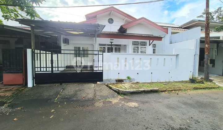 Rumah 1 Lantai Dalam One Gate System Maleo Bintaro Jaya Sektor 9