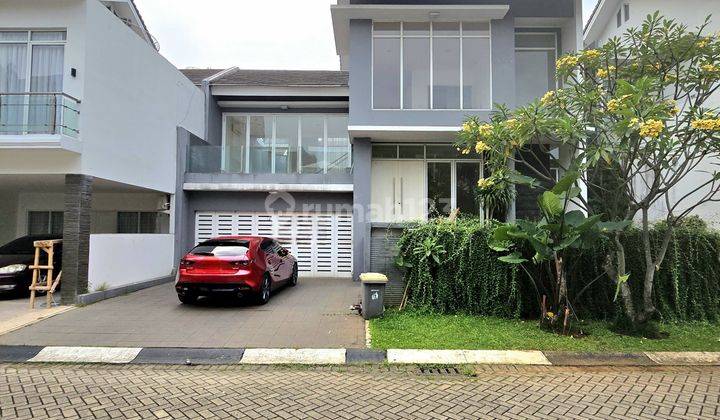 Rumah Minimalis Modern Di Cluster Kebayoran Residence Bintaro Jaya 1