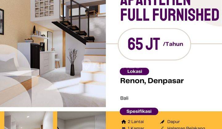 APARTEMEN AT RENON YANG SANGAT NYAMAN DAN DEKAT DENGAN PUSAT KOTA 1