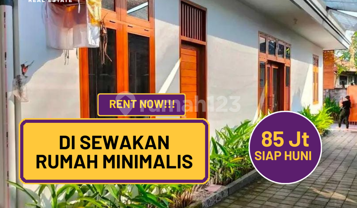 For Rent Rumah Baru Minimalis 2 Lantai Leasehold 10th View Sawah Cantik di Gianyar