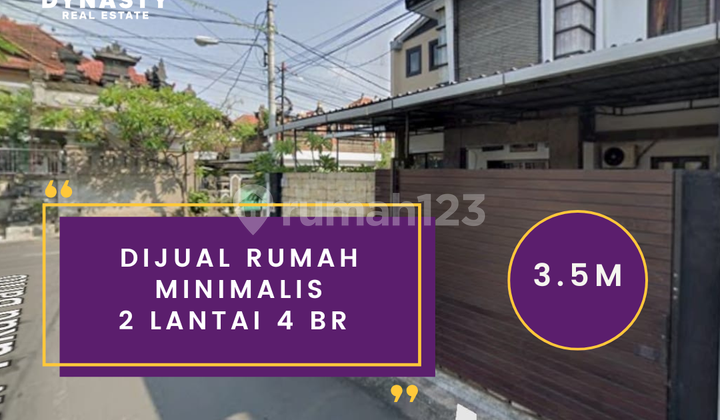 Di Jual Rumah Minimalis Direnon Denpasar Selatan