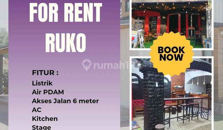 FOR RENT EX BAR SHOPHOUSE IN KUTA STRATEGIC LOCATION 2