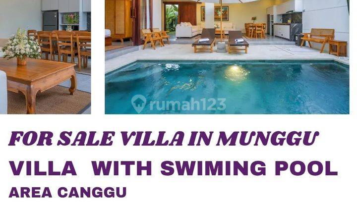 VILLA AESTHETIC MINIMALIS 3 BEDROOM IN MUNGGU 1