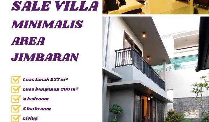 FOR SALE 4BR VILLA NEAR JIMBARAN BEACH STRATEGIC 2