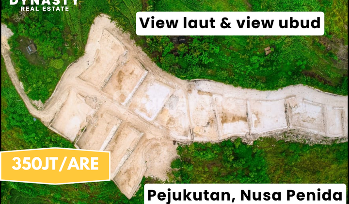 Dijual Tanah View Laut & View Ubud di Nusa Penida
