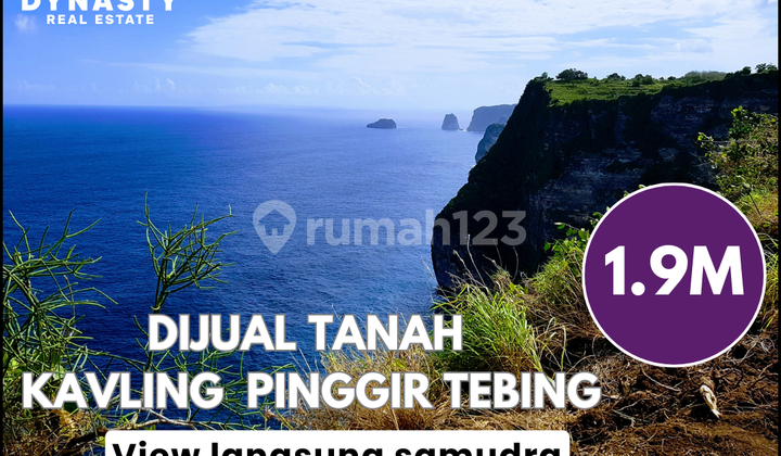 Dijual Tanah Dipinggir Tebing View Laut Dan Ubud di Nusa Penida Dijual Tanah Dipinggir Tebing View Laut Dan Ubud di Nusa Penida