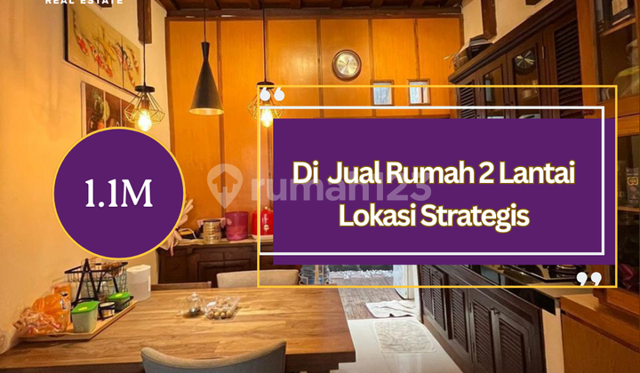 Rumah 2 Lantai Full Furnish Siap Huni di Nusa Dua Bali