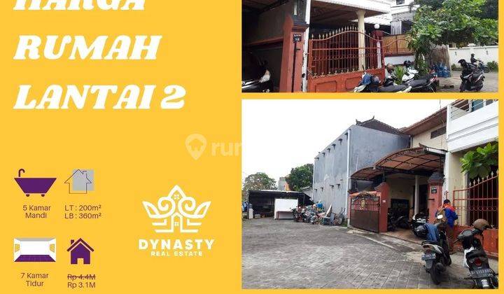 TURUN HARGA RUMAH 2 LANTAI LOKASI STRATEGIS KUTA BADUNG 1