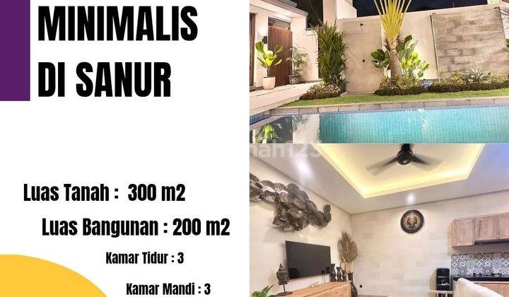 Sale Villa Minimalis Di Sanur Denpasar Selatan  1