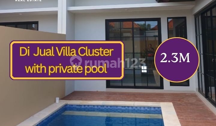 Vila Minimalis Modern dan Private di Kutuh