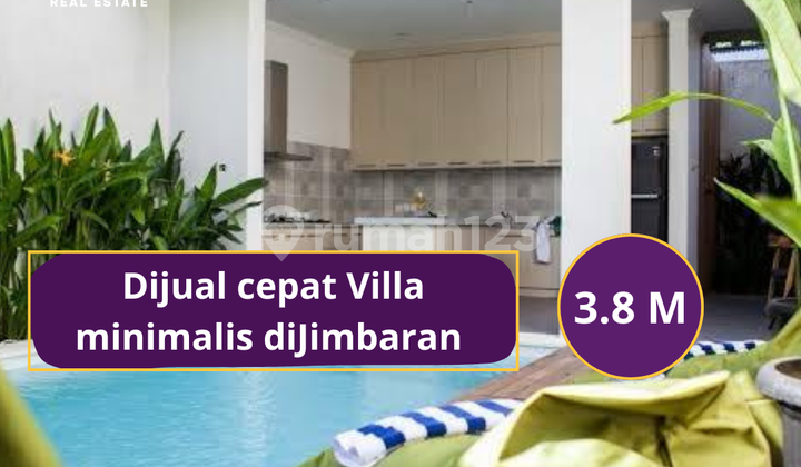 New Tropical Design Villa for Sale in Nusa Dua