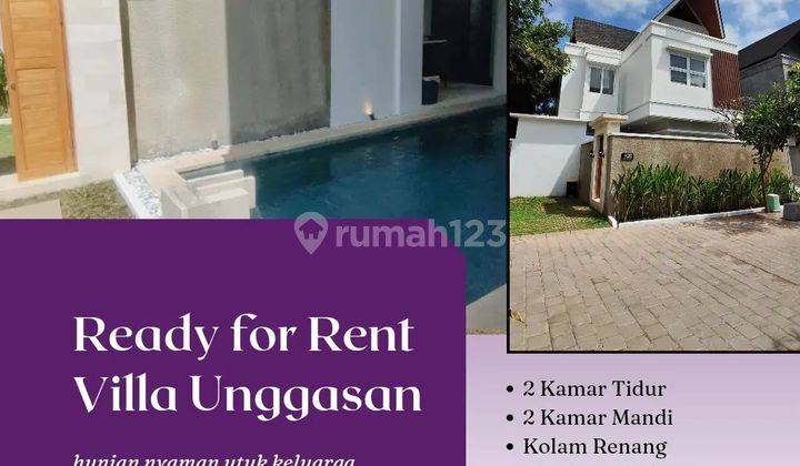 For Rent Villa Ungasan
hunian Nyaman Untuk Keluarga Di Jimbaran 
 1