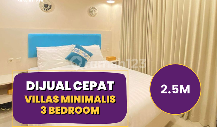 Dijual Vila Minimalis Daerah Taman Di Jimbaran