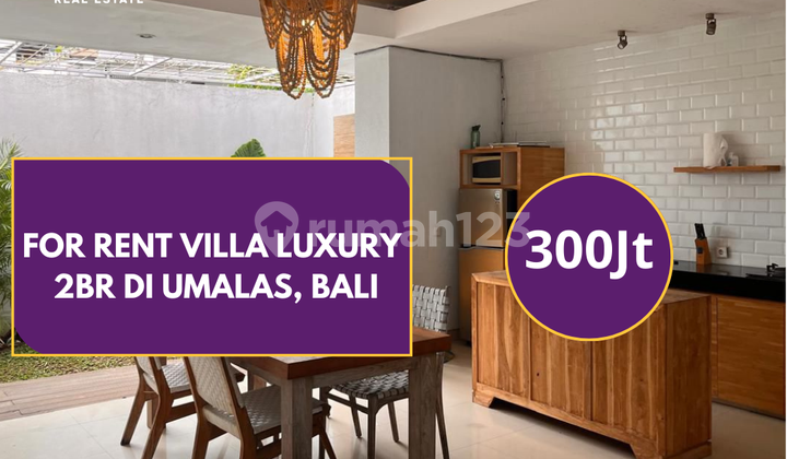 For Rent Beautiful View Spacious Villa At Kedampang Kerebokan Minimalis Near Seminyak Bali