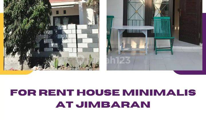 Ready For Rent House Minimalis At Jimbaran 1