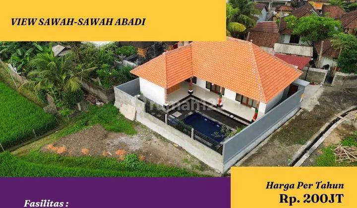 Ready For Rent Villa At Cangguview Sawah Sawah 1