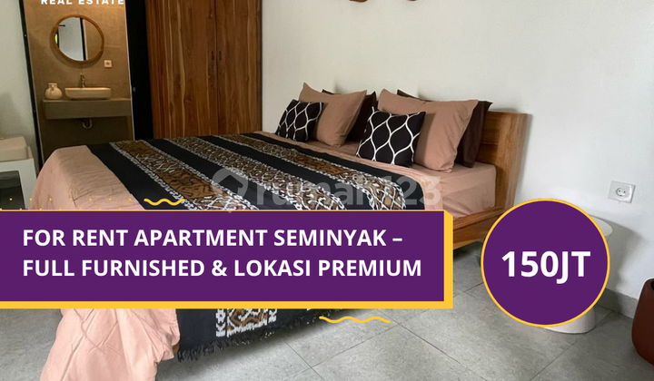 For Rent: Seminyak Apartment - Fully Furnished & Premium Location For Rent: Seminyak Apartment - Fully Furnished & Premium Location