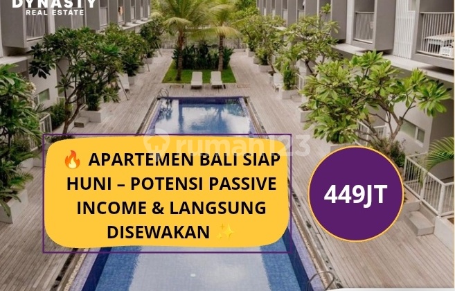 Studio Apartment Denpasar - Investment Starting from 400 Million! Studio Apartment Denpasar - Investment Starting from 400 Million!