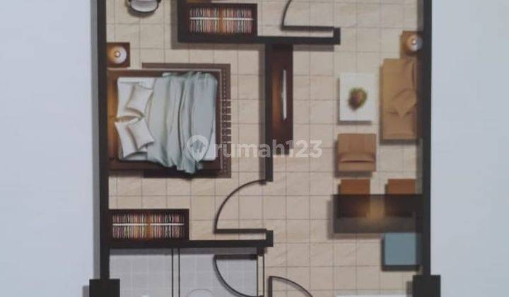 Murah Jual Rugi Bu Apartment Summarecon Bekasi Tower Davallia, Pool View 6