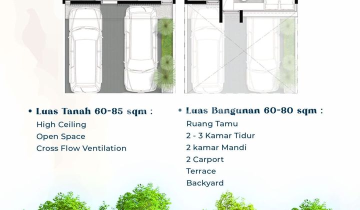 Rumah Minimalis 2 Lt Dekat Living World Kota Wisata Dibantu KPR J33847 1