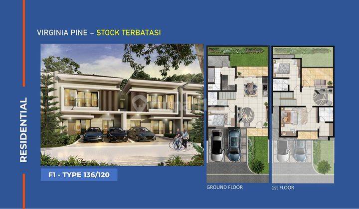 Rumah Luas Strategis dekat Sentul City 2 Carport Dibantu KPR  J30488 1