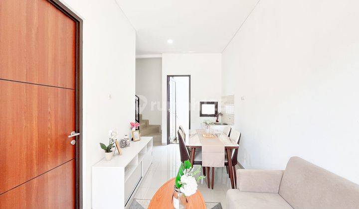 Rumah 3 KT Strategis 20 Mnt ke Stasiun Pondok Cina Harga Nego J25182 2