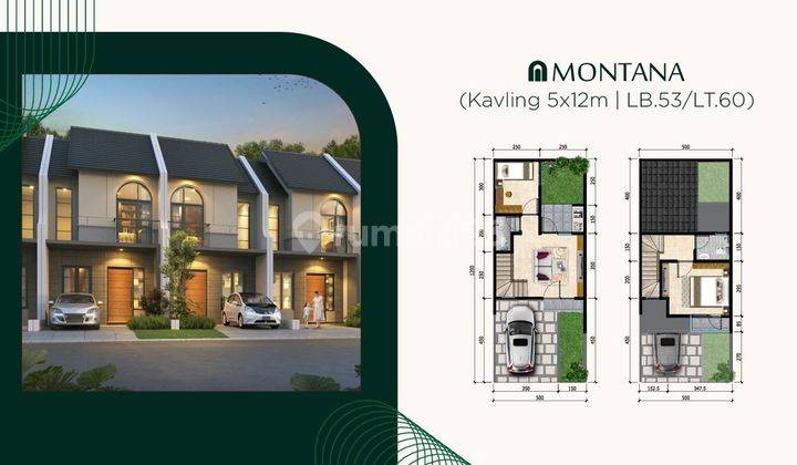 Rumah 2 Lt Minimalis Cantik dekat Metropolitan Mall Cileungsi J30886 1