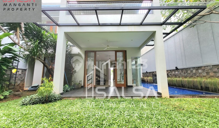 Disewakan Rumah Modern Minimalis Dalam Co.compound Lokasi Strategis Dekat Sekolah Internasioanl Dan Perbelanjaan Harga Rp.725 Juta Area Kemang Jakarta Selatan 2