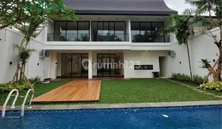 For Sale Rumah Mewah Bangunan 2 Lantai Siap Huni Tropical Modern Good Location Siap Huni Harga Nego Di Kemang Jakarta Selatan 1